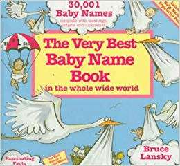 LANSKY, Bruce - The Very Best Baby Name Book - [30,001 Baby Names] - (Paperback)