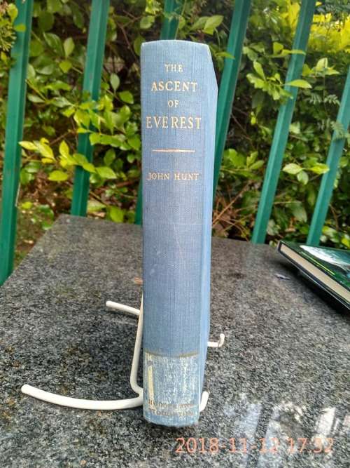 HUNT, John - The Ascent of Everest - (Hardcover) - [Mountaineering]