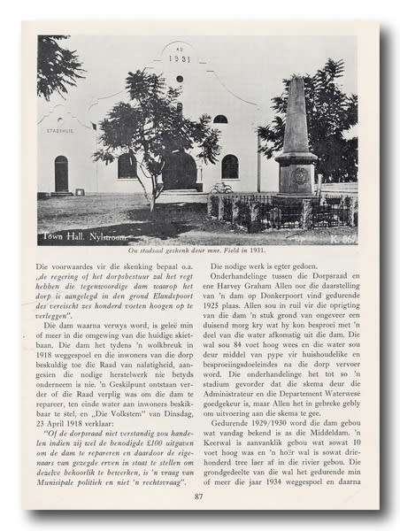 AAA - Nylstroom 1866-1966 - (Hardeband)