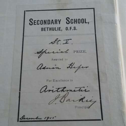 PUGH, S.S. -  Geoff Blake : His Chums and His Foes - (Religious Tract Society Hardcover)