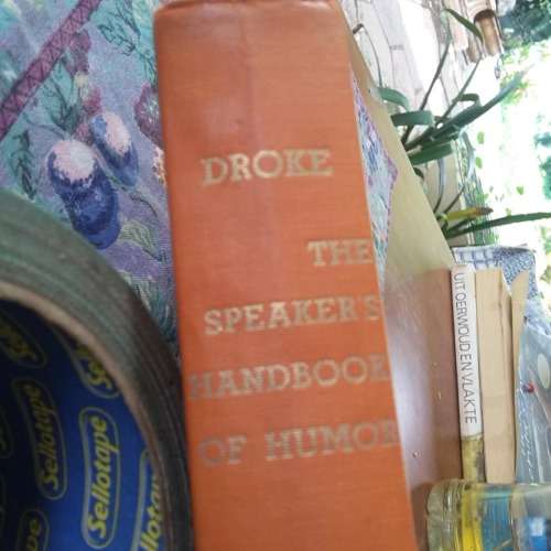 DROKE, Maxwell - The Speaker`s Handbook of Humor - (Hardcover)