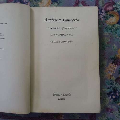 BORODIN, George  SAVA, George - Austrian Concerto : A Romantic Life of Mozart - (Hardcover)
