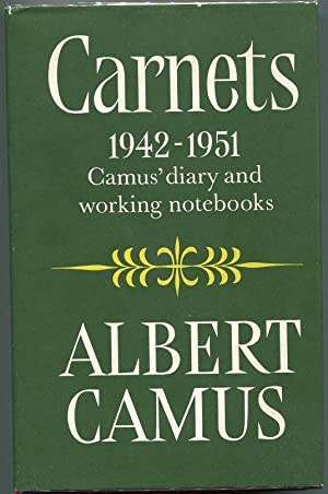 CAMUS, Albert - Carnets 1942-1951 : Camus` Diary and Working Notebooks - (Hardcover in Wrapper)
