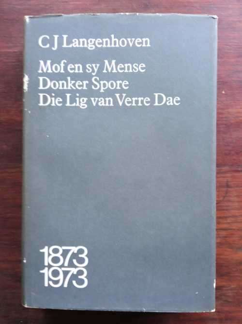 LANGENHOVEN, C.J. - Versamelde Werke : Slegs deel IV (4) van `n onvolledige 1974 stel