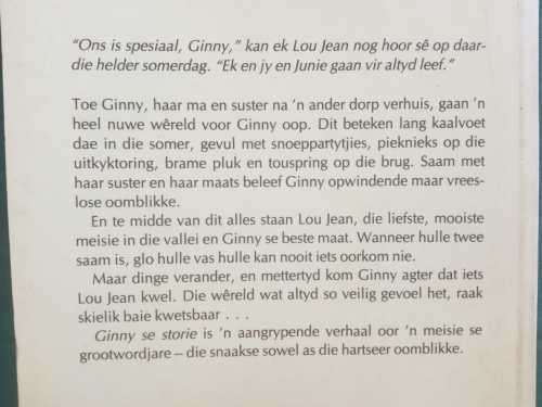 WHITE, Ruth - Ginny se storie - (Pragtige Sagteband)