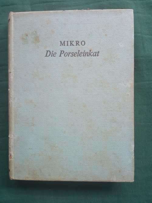 MIKRO  KUHN, C.H. - Die Porseleinkat - (1956 Hardeband)