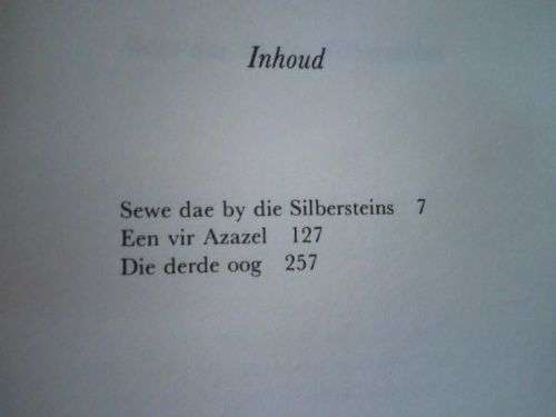 LEROUX, Etienne - Die Silberstein Trilogie - (1ste Uitgawe Hardeband in Stofomslag)