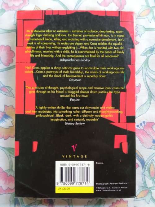 CROSS, Neil - Mr In-Between - (Paperback - Signed by Author)