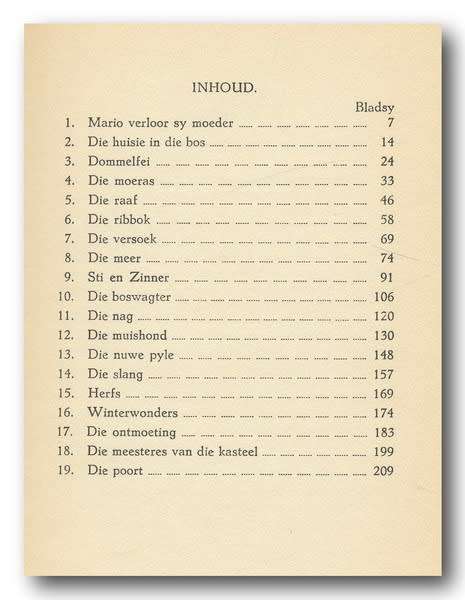 BONSELS, Waldemar - Mario en die Diere - (Hardeband)