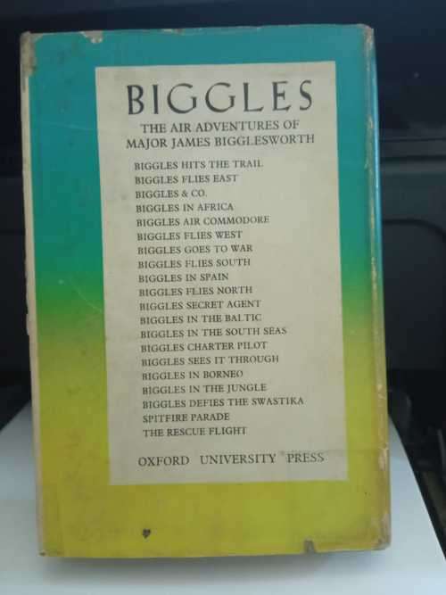 JOHNS, Captain W.E. - Biggles Hits the Trail - (Hardcover in Wrapper)