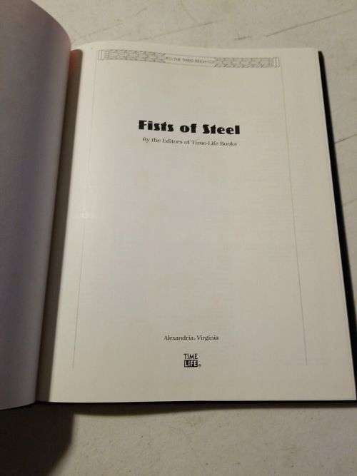 TIME LIFE - Third Reich Series - Fists of Steel -  - (Excellent Hardcover)