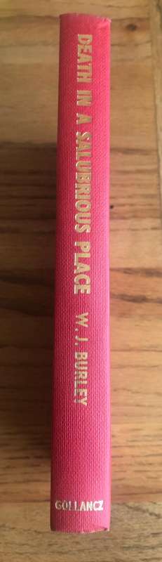 BURLEY, W.J. - Death in a Salubrious Place - (Excellent 1st Edition Hardcover in Wrapper) *