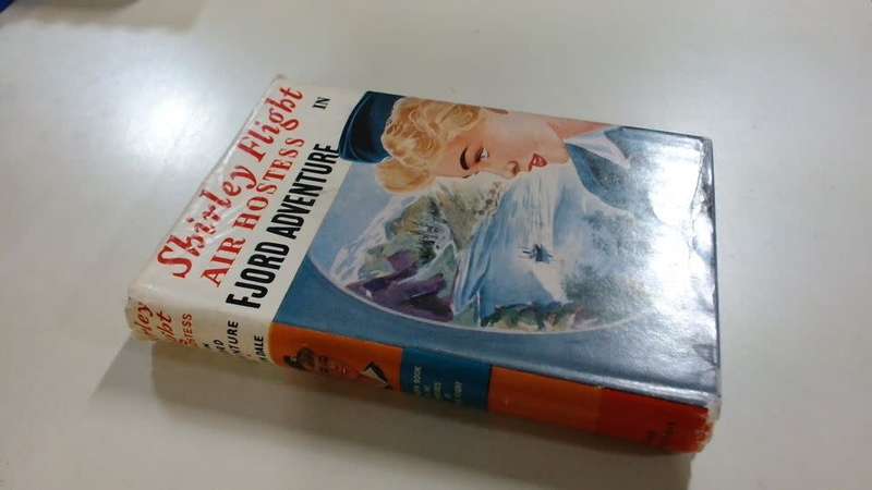 DALE, Judith -Shirley Flight, Air Hostess in Fjord Adventure -[# 12 in Series]-(1st Ed. H/c in Wrap)