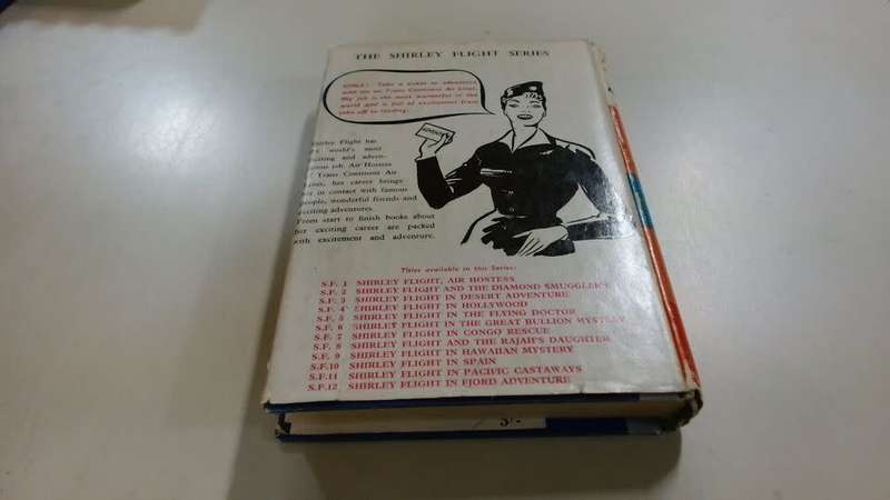DALE, Judith -Shirley Flight, Air Hostess in Fjord Adventure -[# 12 in Series]-(1st Ed. H/c in Wrap)