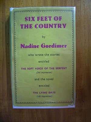 *** MISSING BOOK *** GORDIMER, Nadine - Six Feet of the Country : Short stories - (Hardcover)
