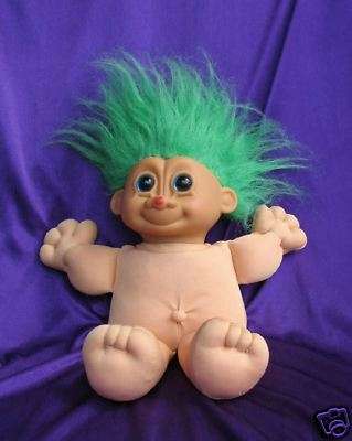 RUSS TROLL DOLL - soft body 10 inch