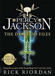 RIORDAN, Rick : Percy Jackson - The Demigod Files - (New looking Paperback) *