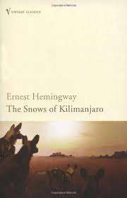 HEMINGWAY, Ernest - The Snows of Kilimanjaro (New looking Paperback)