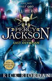 RIORDAN, Rick : Percy Jackson and the Last Olympian - (New looking Paperback)