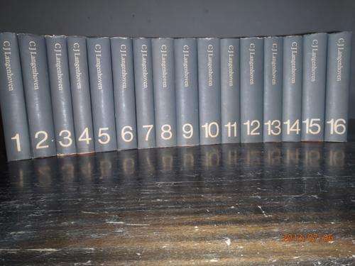 LANGENHOVEN, C.J. - Versamelde Werke : 1973 - los boek - DEEL 12 (XII)