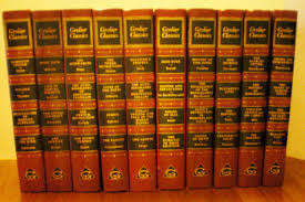 GROLIER CLASSICS - One Volume of that scarce set : Crime and Punishment, Paradise Lost & 2 - (H/C)