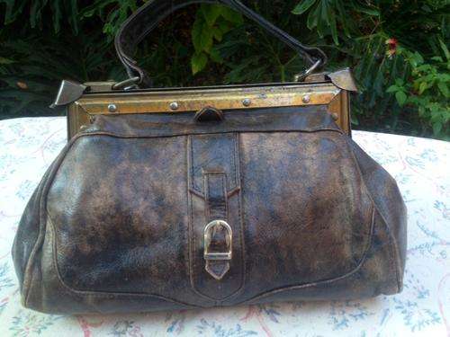 DON MICHELE Vintage Leather Handbag ..