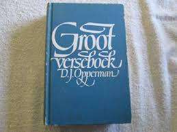OPPERMAN, D.J. - Groot Verseboek - (Hardeband)