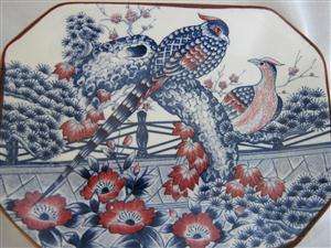 IMARI OBLONG DISPLAY PLATE...16 cm LONG X 12 cm WIDE...