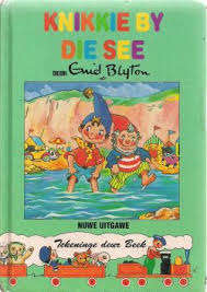 BLYTON, Enid - Knikkie by die See - (Hardcover with illustrated boards)