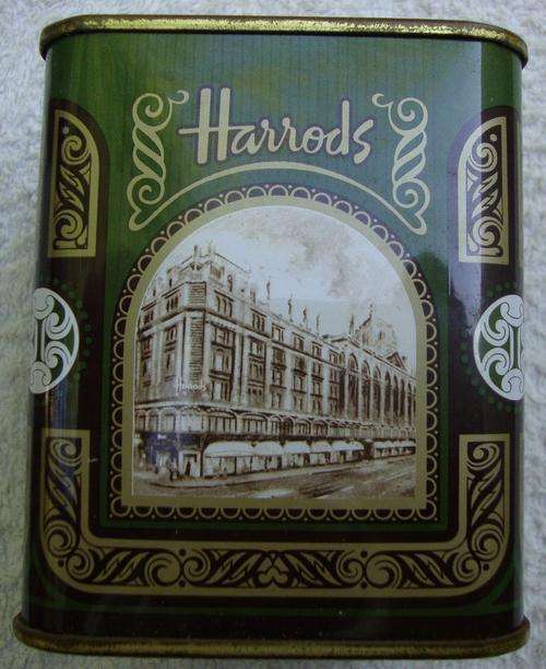 Lovely Old Harrods Tea Tin