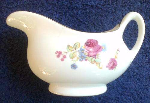 THE IRONSTONE CHINA - Gravy or Sauce Boat - (Without under drip plate / dish)