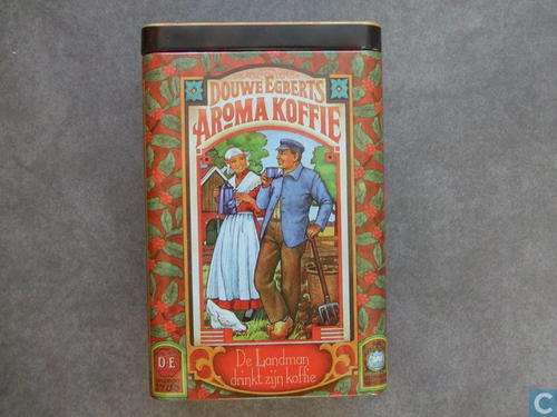 VINTAGE DOUWE EGBERTS AROMA KOFFIE TIN