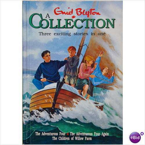 BLYTON, Enid - Adventurous Four, Children of Willow Farm & another in 1 book  - (Hardcover)