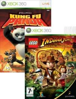 Kung Fu Panda/Lego Indiana Jones Combo (X360) [Free Shipping]