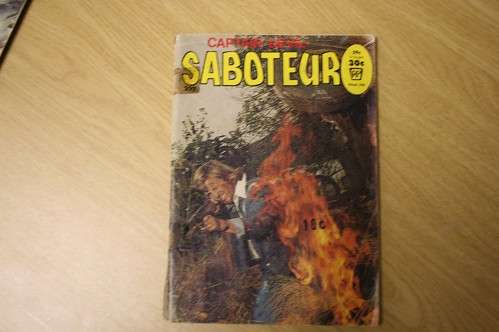 CAPTAIL DEVIL - SABOTEUR NO 297 - ENGELSE FOTOVERHAAL