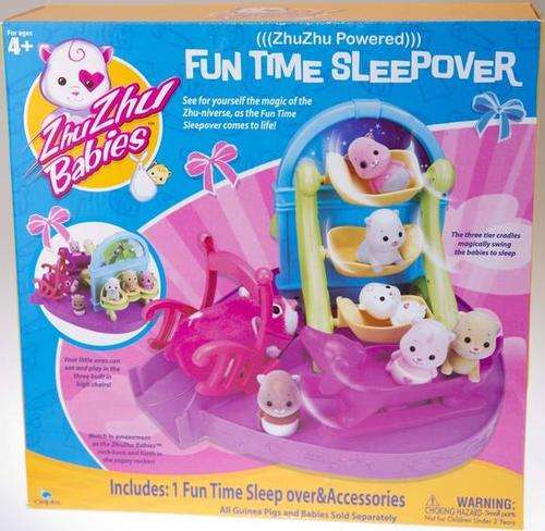 Zhu Zhu Babies Fun Time Sleepover