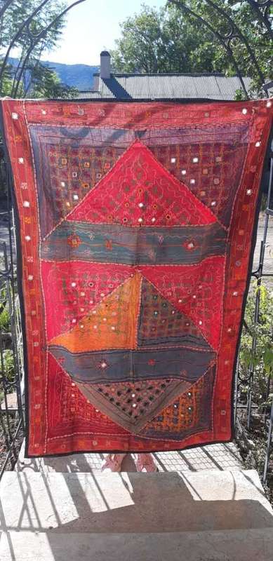 Indian Patchwork Tablecloth