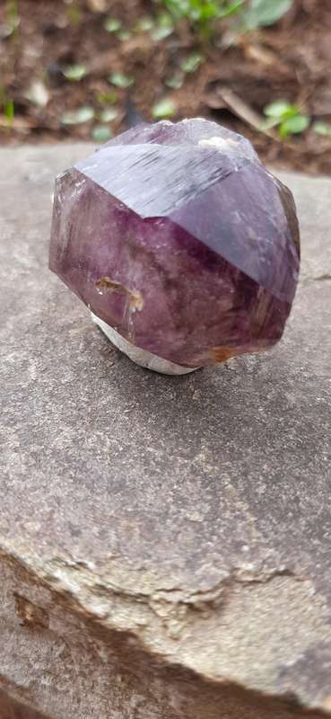 Double Terminated Tantric Twin Brandberg Quartz Crystal