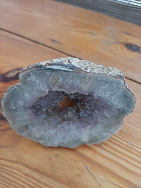 AMETHYST & QUARTZ GEODE