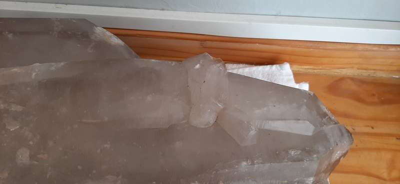 HUGE 50+KG DOUBLE TERMINATED MADAGASCAN QUARTZ CRYSTAL