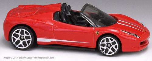 HOT WHEELS FERRARI 458 SPIDER