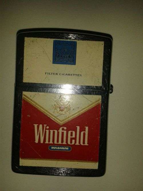 Winfiled branded Zippo lighter