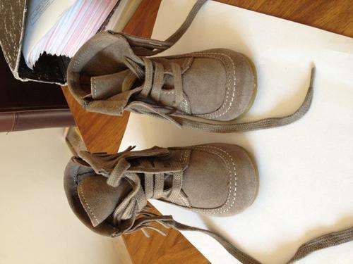 ZARA Baby Girls' suede fringe booties - 9