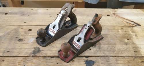 2 x Stanley No 4 1/2 planes