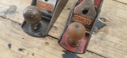 2 x Stanley No 4 1/2 planes