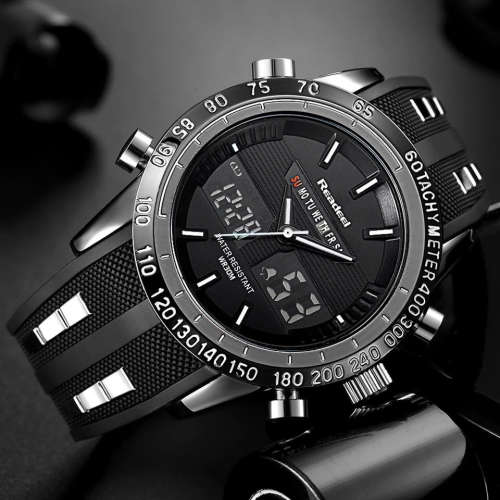 Readeel Luxery Brand Watch Silver. Buy now and get free shipping.