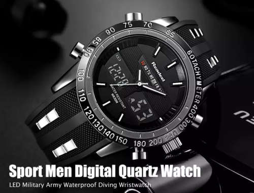 Readeel Luxery Brand Watch Silver. Buy now and get free shipping.
