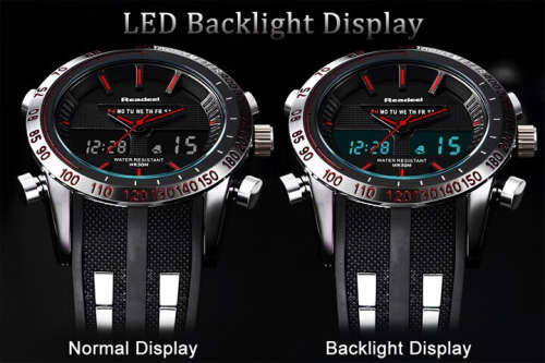 Readeel Luxery Brand Watch Silver. Buy now and get free shipping.