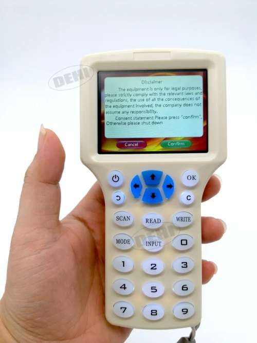 RFID 10 Frequency DuolicatorCopier PLUS 100 Blank Entry Tags