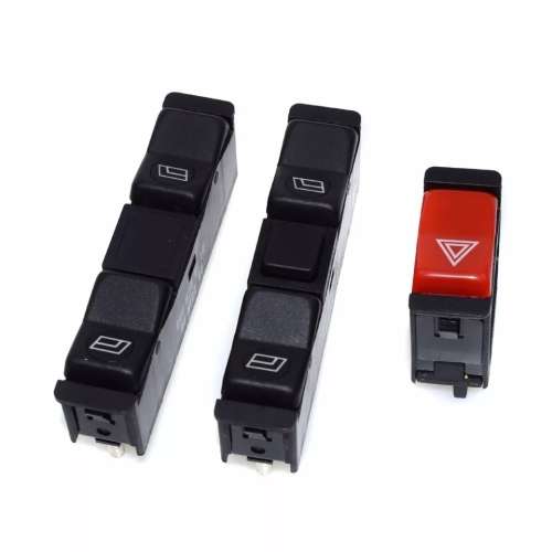 Mercedes Centre Consol Window switches and Hazard Switch for W123, W126, W201